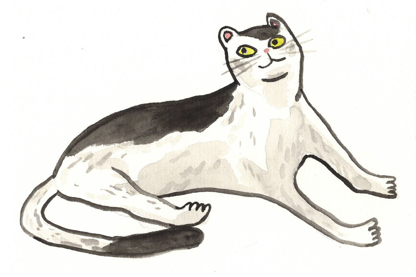 Cat Painting 002