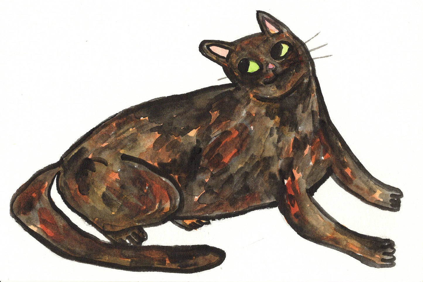 Cat Painting 004
