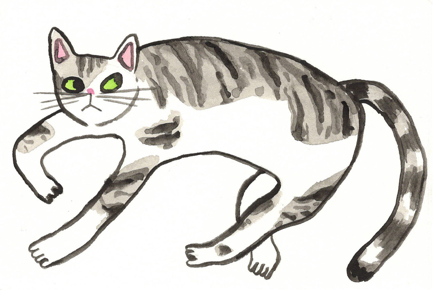 Cat Painting 014