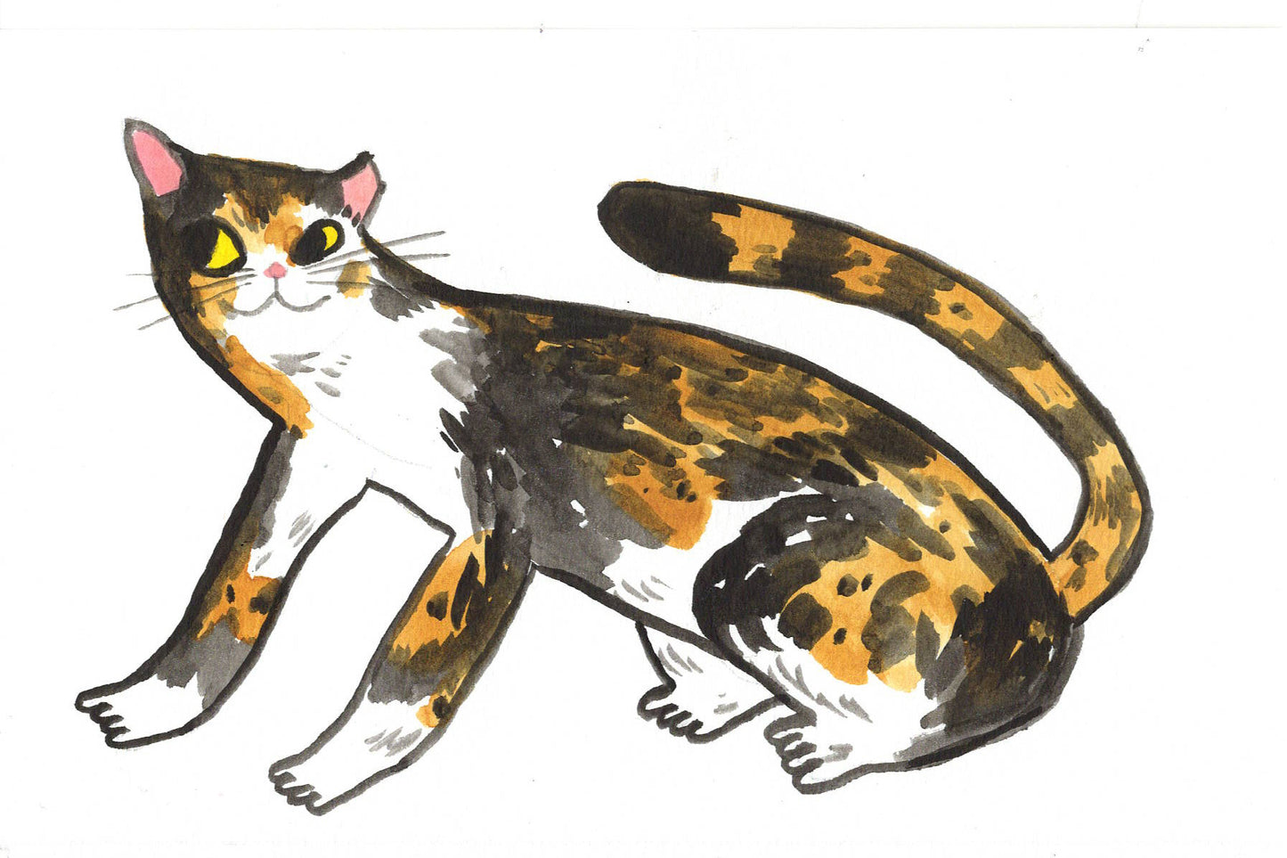 Cat Painting 019