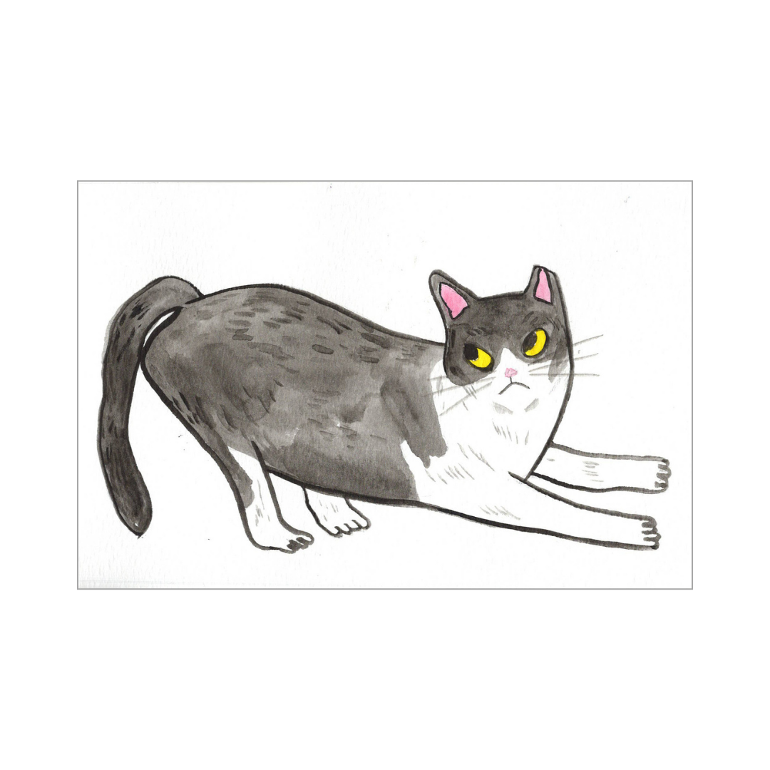 Cat Painting 007