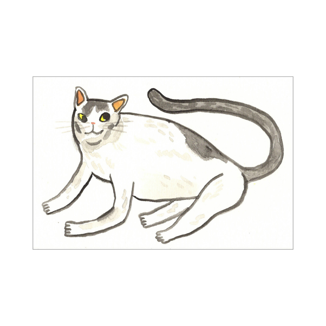 Cat Painting 012