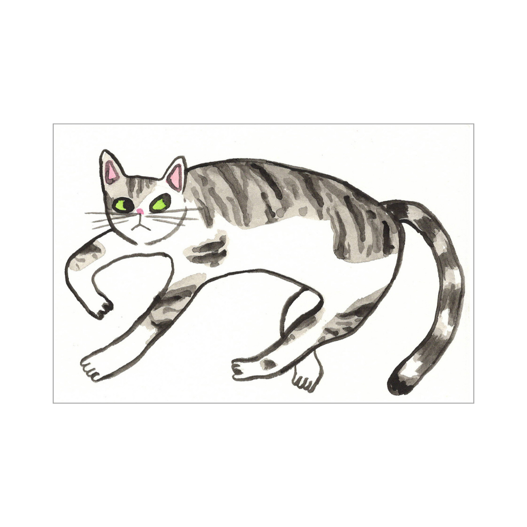 Cat Painting 014