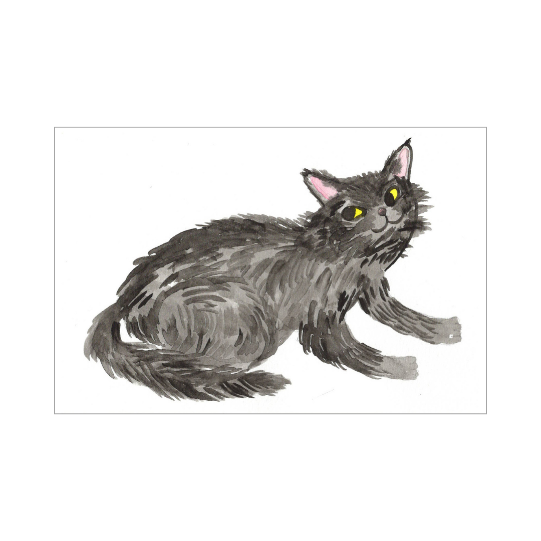 Cat Painting 018