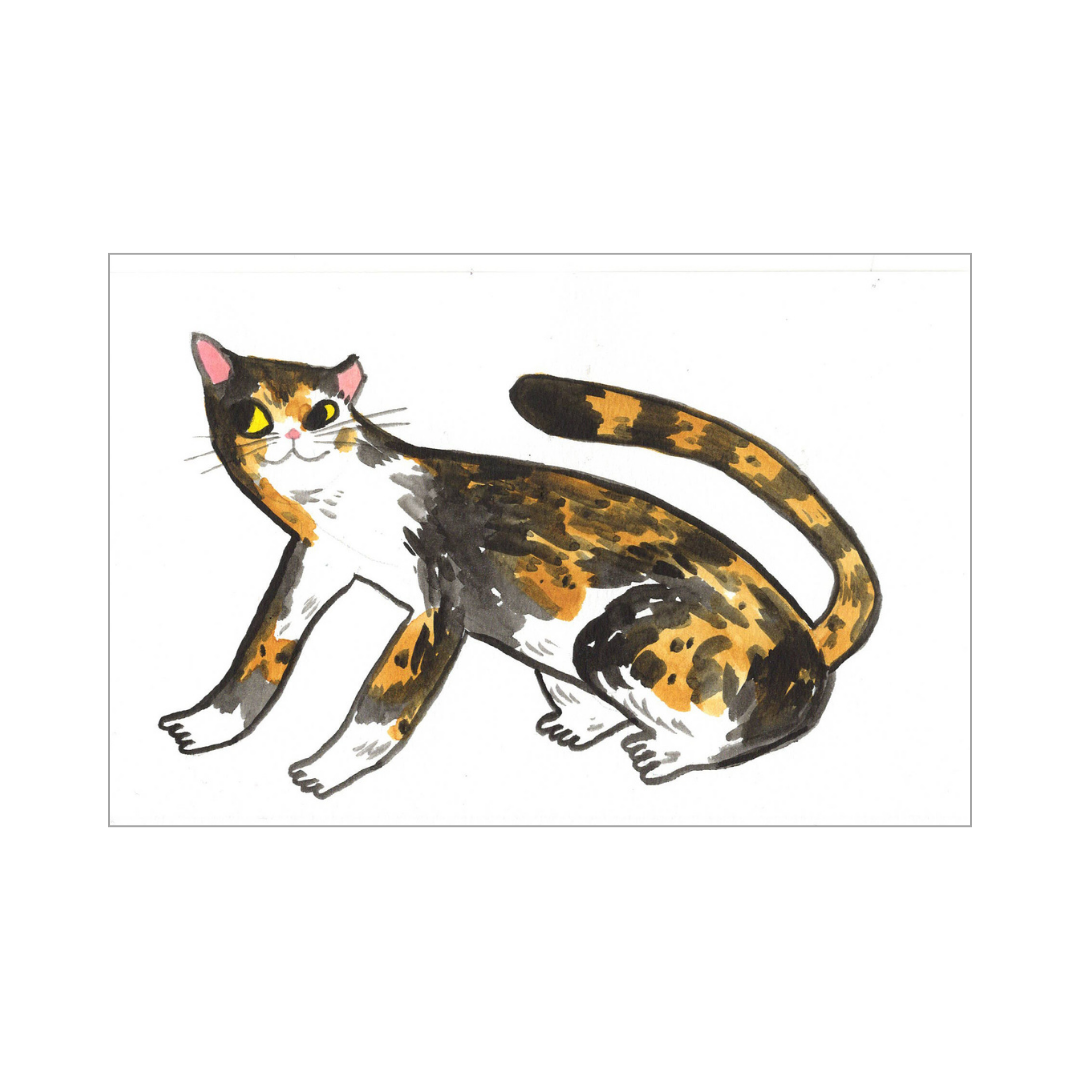 Cat Painting 019