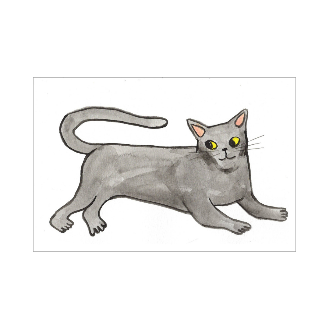 Cat Painting 021