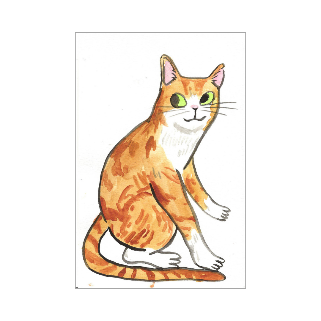 Cat Painting 022