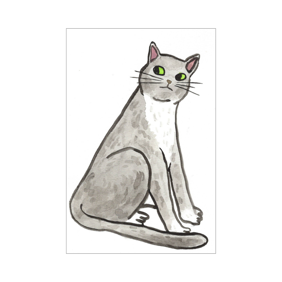 Cat Painting 024