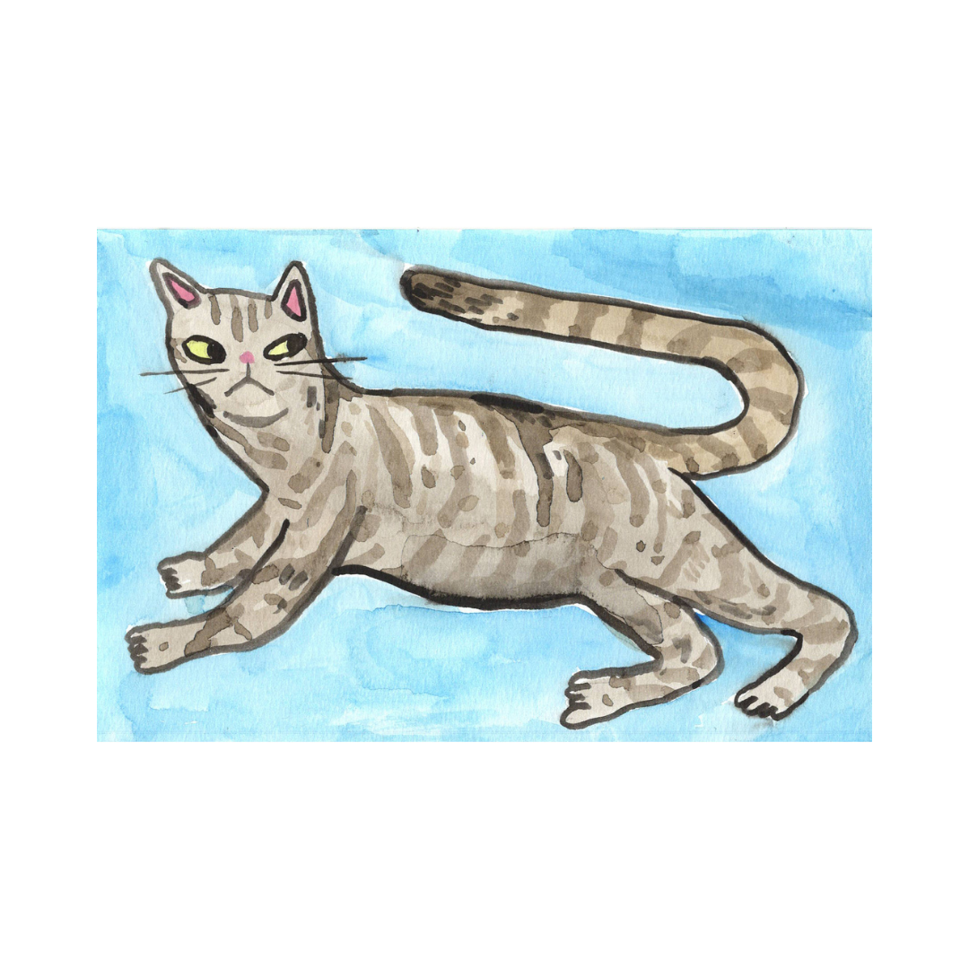 Cat Painting 025