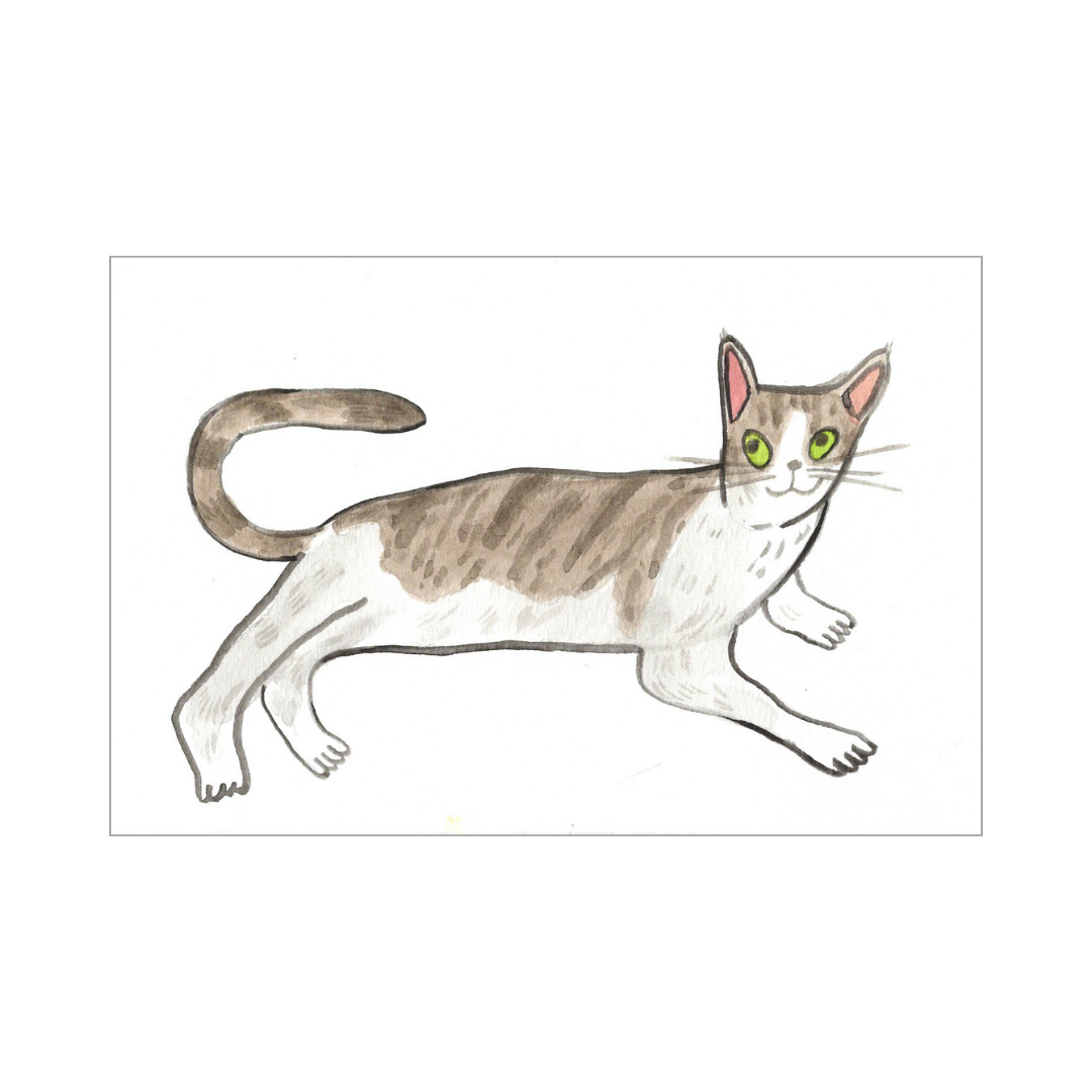 Cat Painting 027