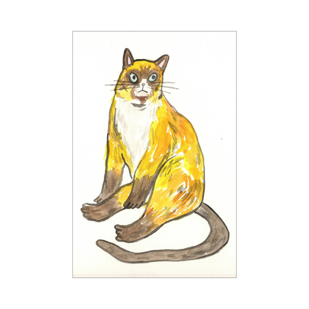 Cat Painting 035
