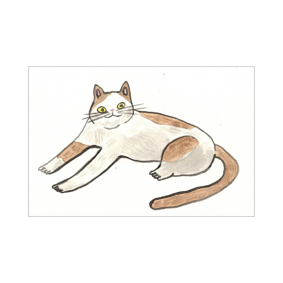 Cat Painting 042