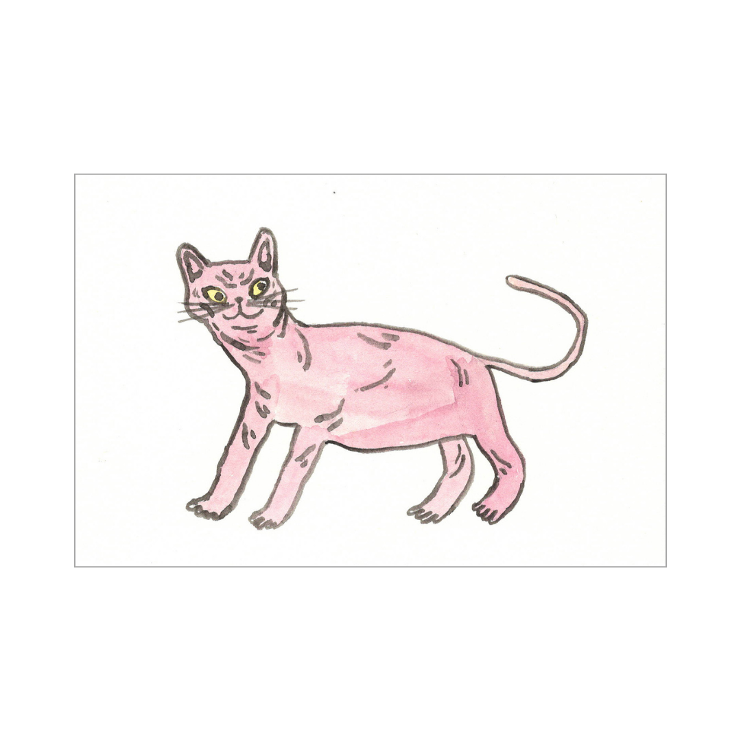 Cat Painting 054