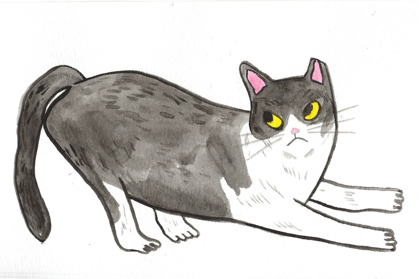 Cat Painting 007