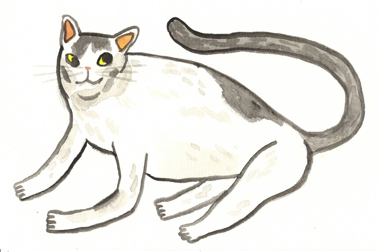 Cat Painting 012