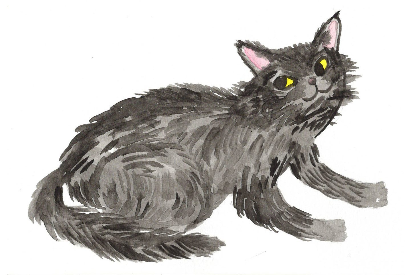 Cat Painting 018